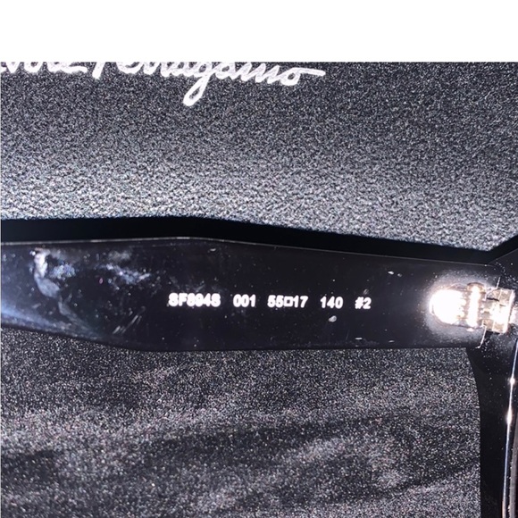 NWTC Salvatore Ferragamo square 55mm sunglasses style SF894SL made in Italy - Picture 7 of 10